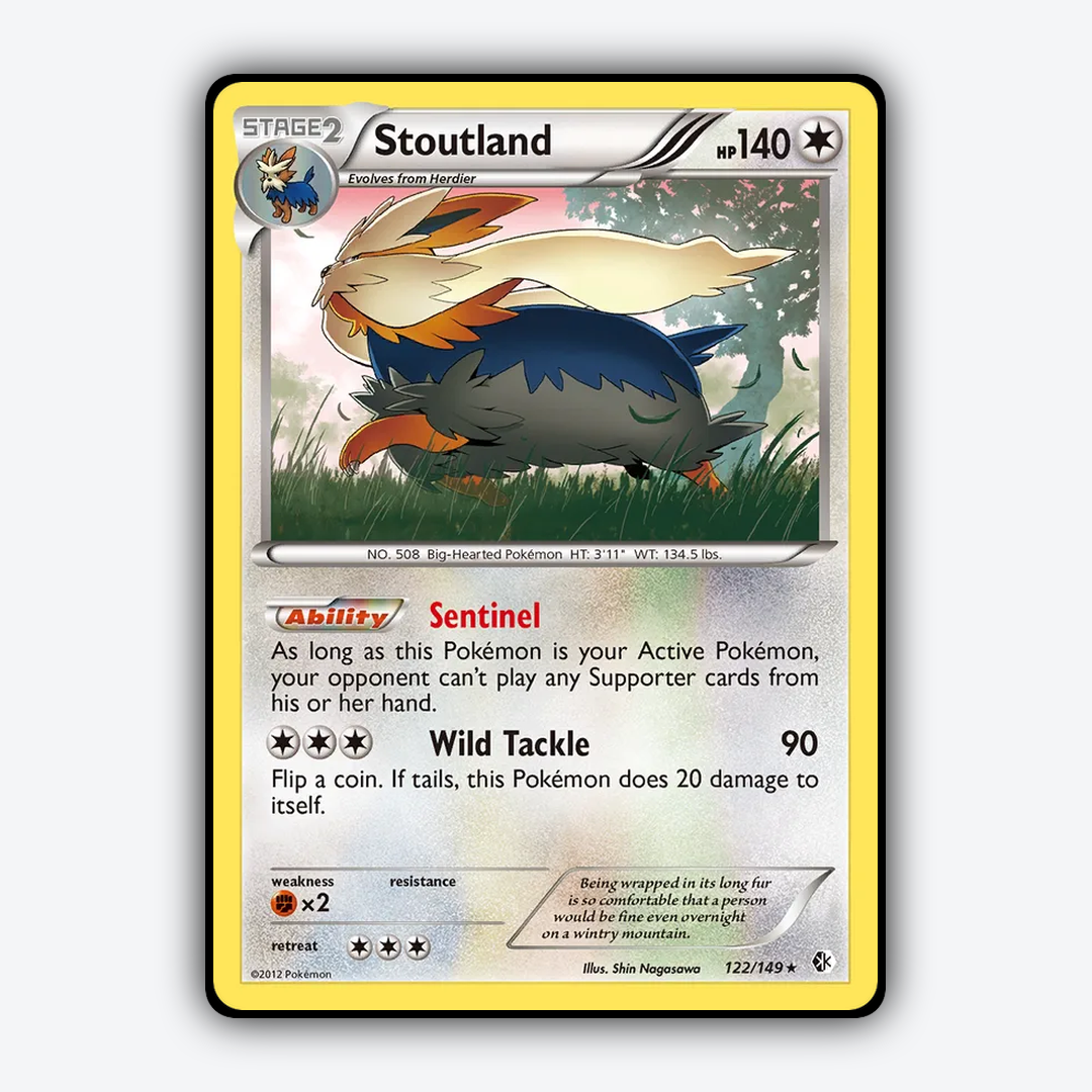 Stoutland 122/149 - Boundaries Crossed Set - Card Rug