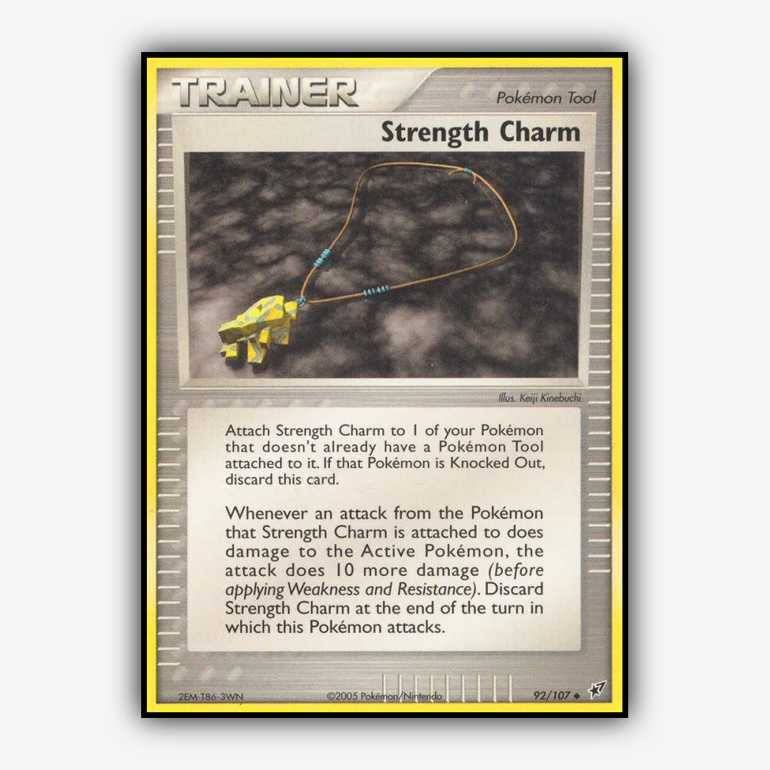Strength Charm 092/107 - Deoxys Set - Card Rug