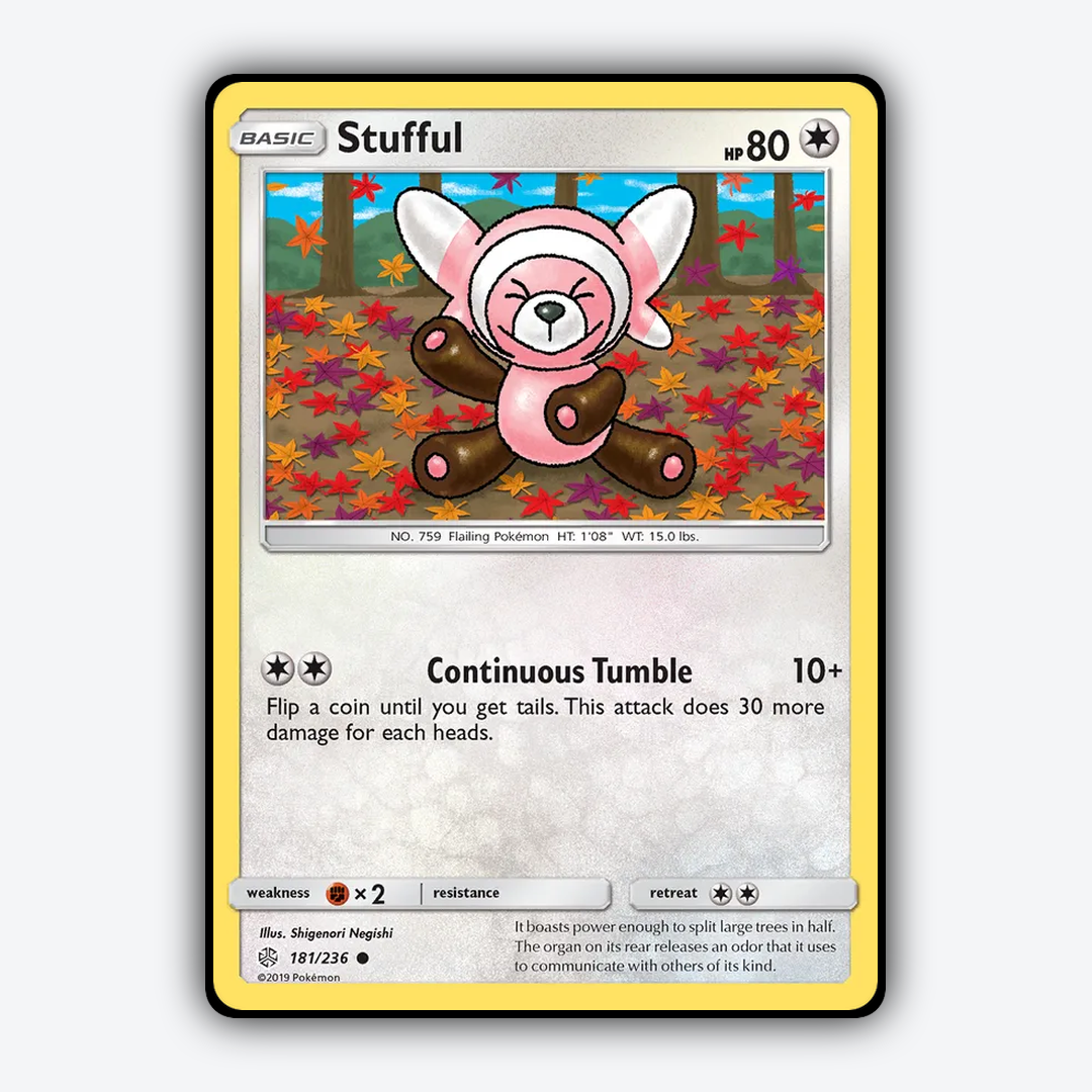 Stufful 181/236 - Cosmic Eclipse Set - Card Rug