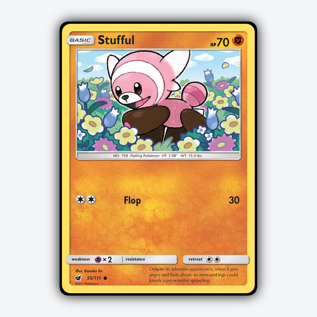 Stufful 055/111 - Crimson Invasion Set - Card Rug