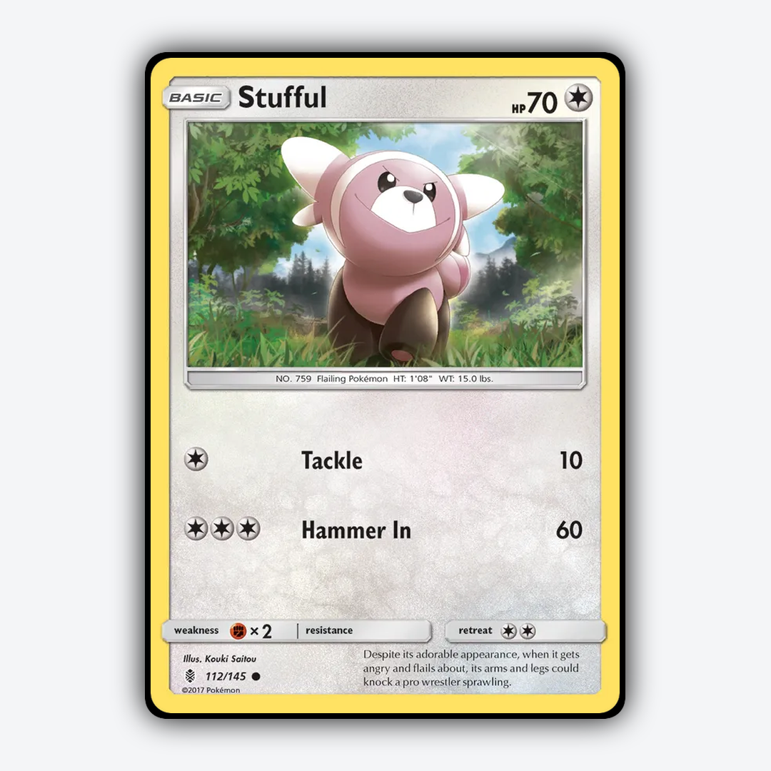 Stufful 112/145 - Guardians Rising Set - Card Rug