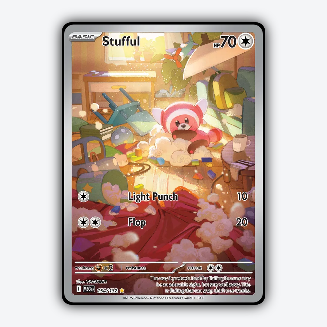 Stufful #154 - Mega Evolution Set - Card Rug