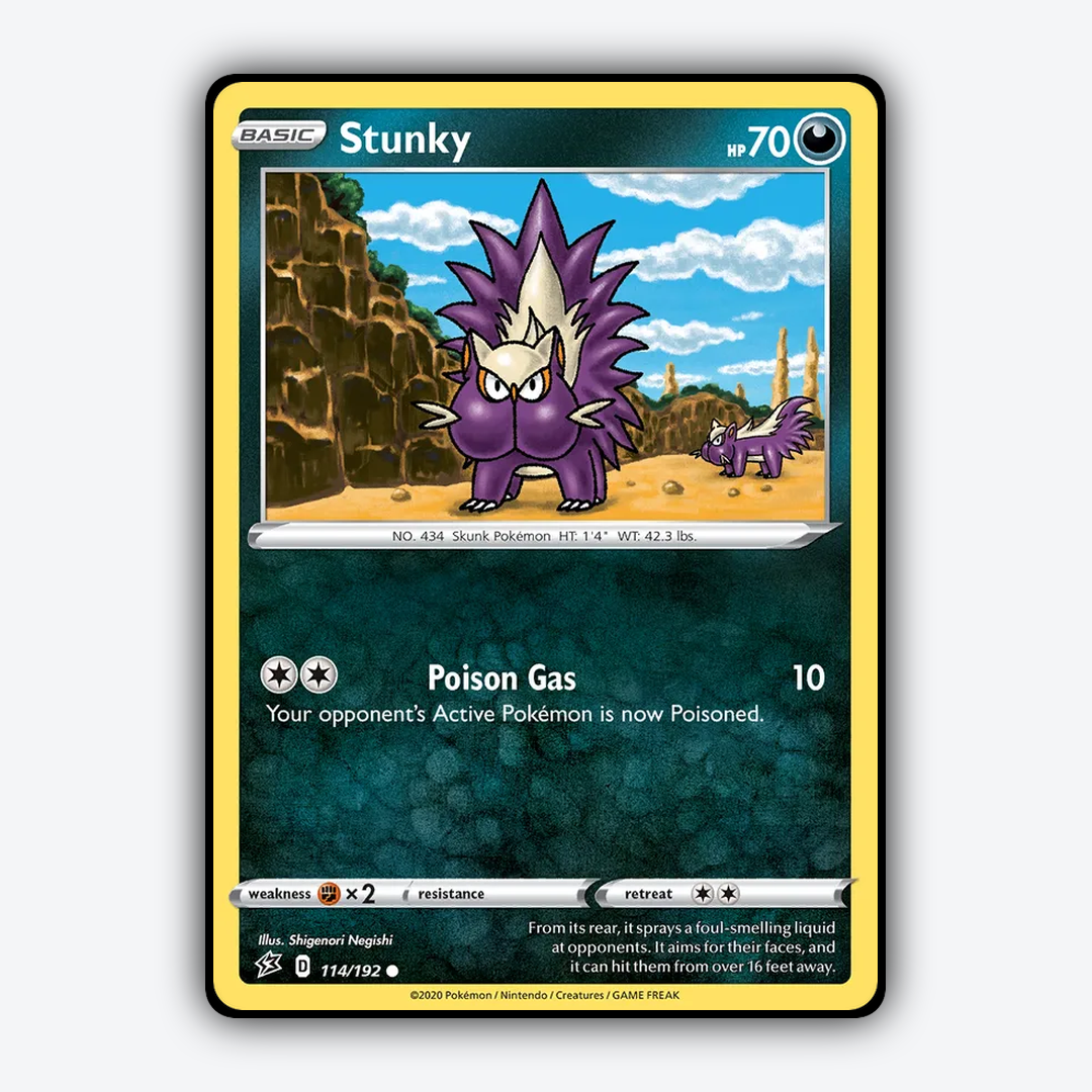 Stunky 114/192 - Rebel Clash Set - Card Rug