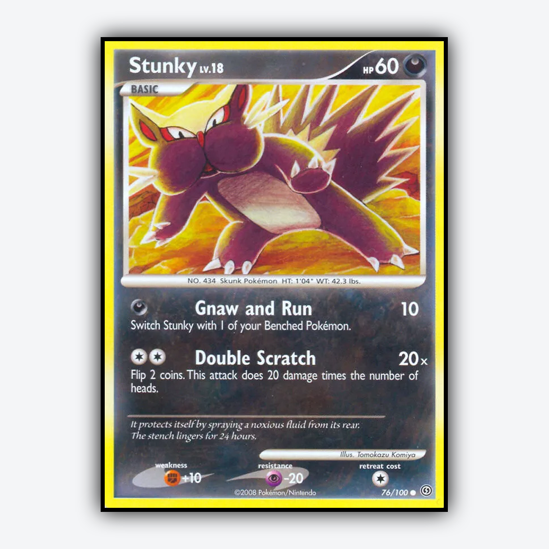 Stunky 076/100 - Stormfront Set - Card Rug