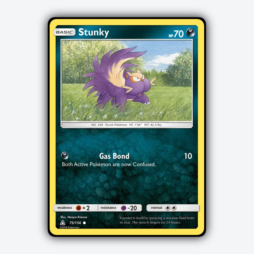 Stunky 075/156 - Ultra Prism Set - Card Rug