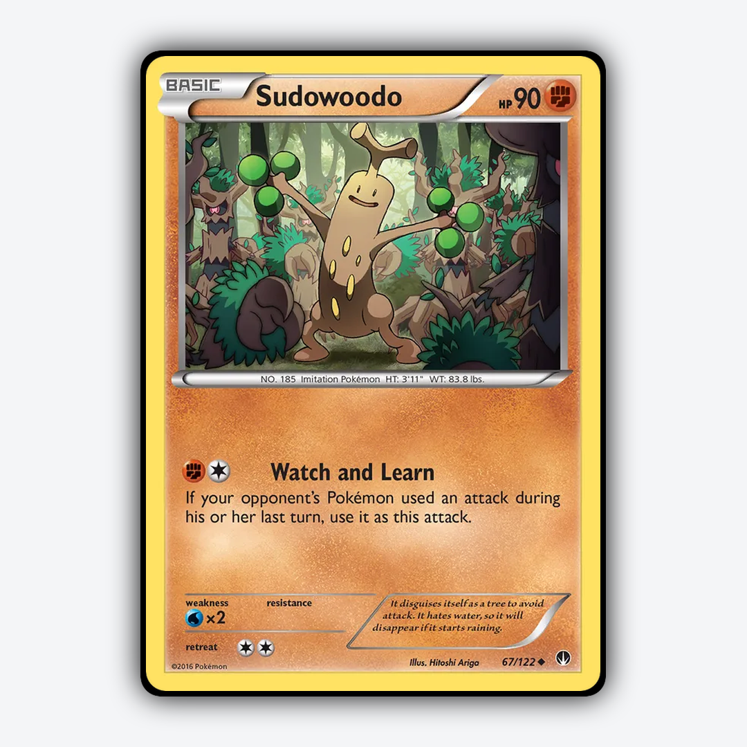 Sudowoodo 067/122 - BREAKpoint Set - Card Rug