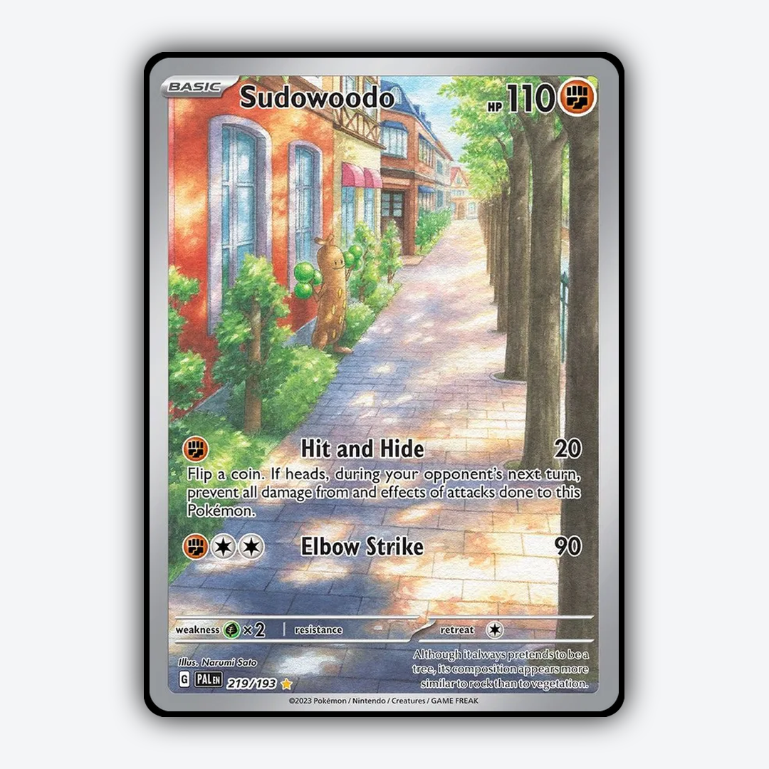 Sudowoodo 219/193 - Paldea Evolved Set - Card Rug
