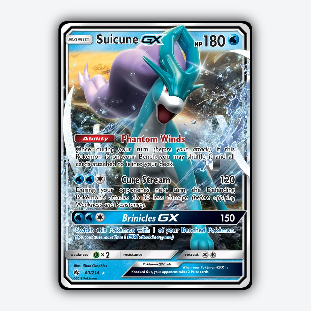 Suicune-GX 060/214 - Lost Thunder Set - Card Rug