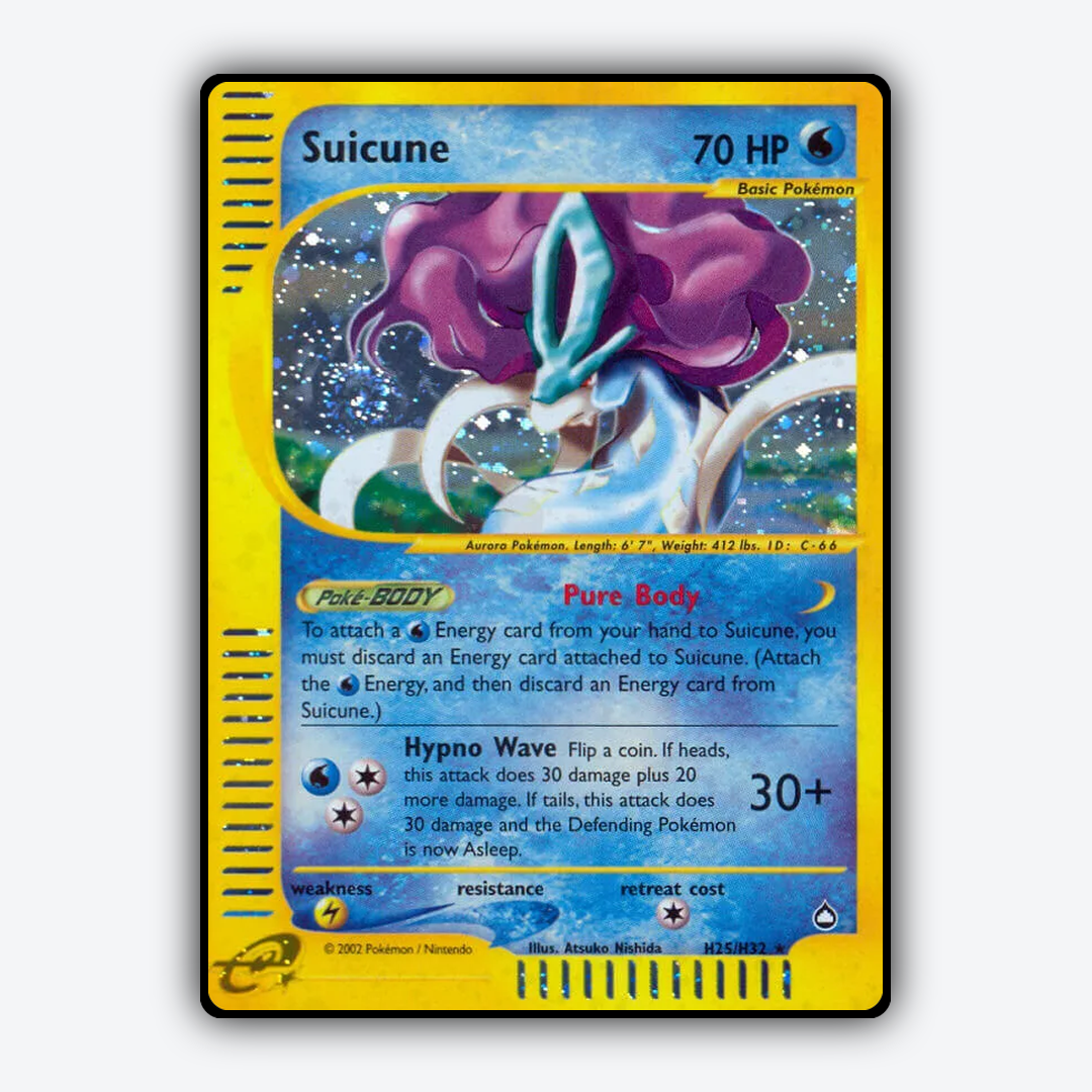 Suicune H025/147 - H025/147 Aquapolis Set - Card Rug