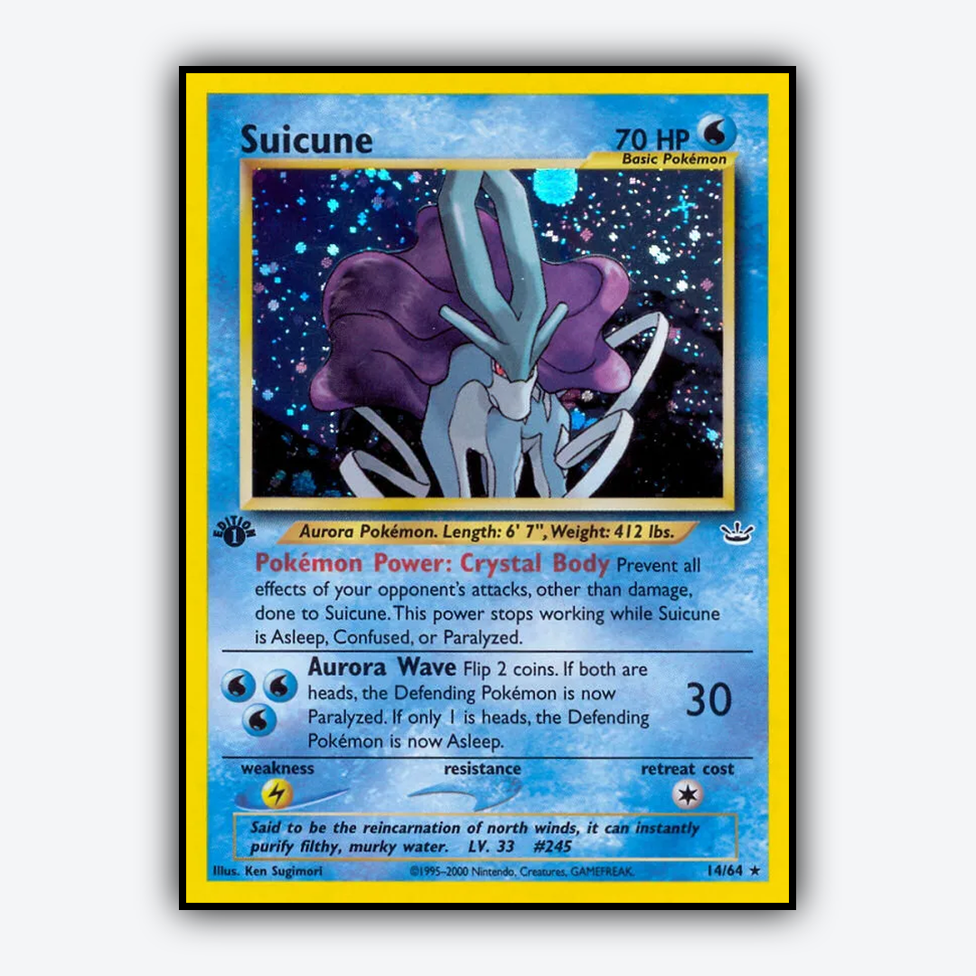 Suicune 014/64 - Neo Revelation Set - Card Rug
