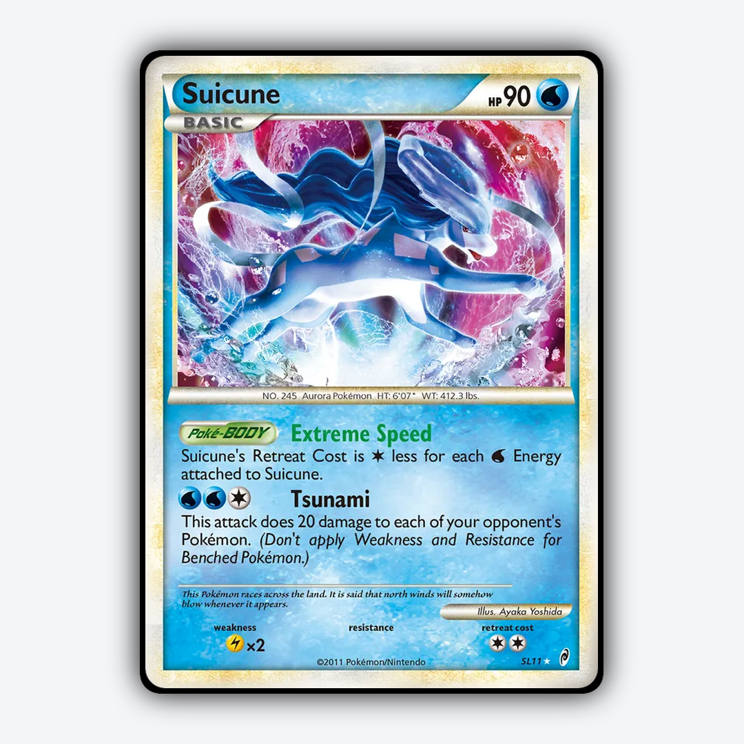 Suicune SL011/106 - SL011/106 Call of Legends Set - Card Rug