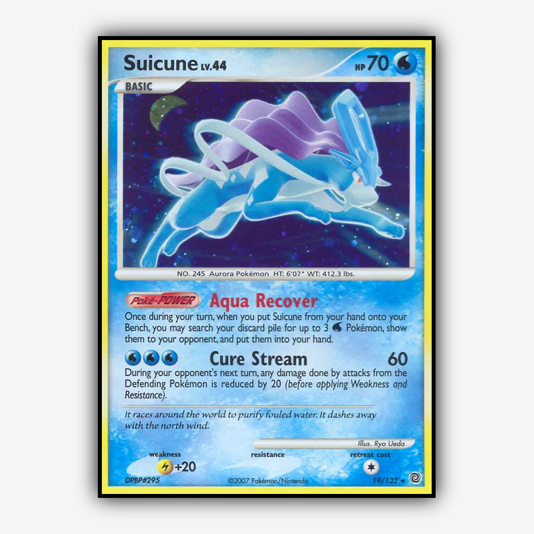 Suicune 019/132 - Secret Wonders Set - Card Rug