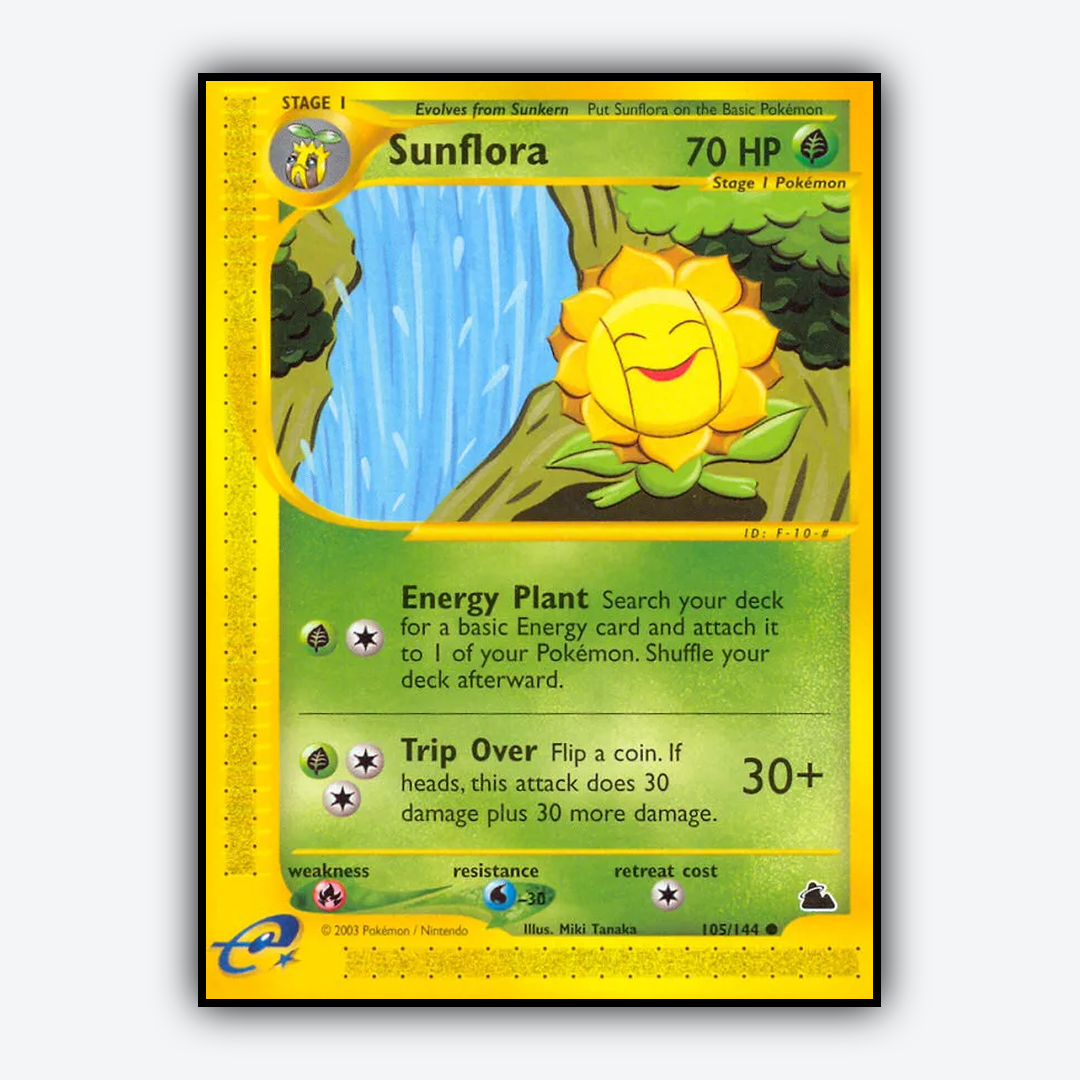 Sunflora 105/144 - Skyridge Set - Card Rug