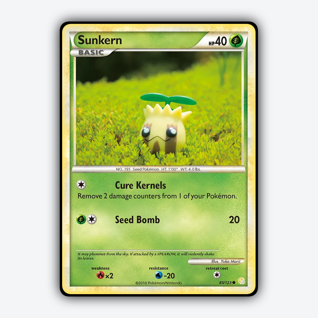 Sunkern 085/123 - HeartGold & SoulSilver Set - Card Rug