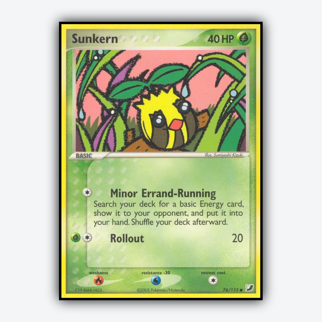 Sunkern 076/115 - Unseen Forces Set - Card Rug