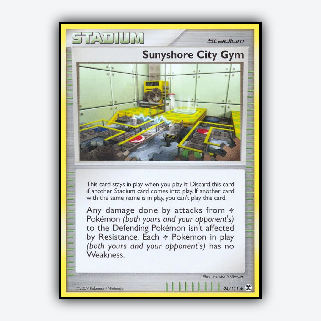 Sunyshore City Gym 094/111 - Rising Rivals Set - Card Rug