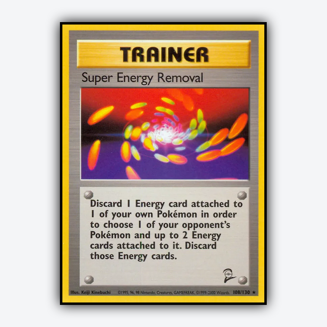 Super Energy Removal 108/130 - Base Set 2 Set - Card Rug