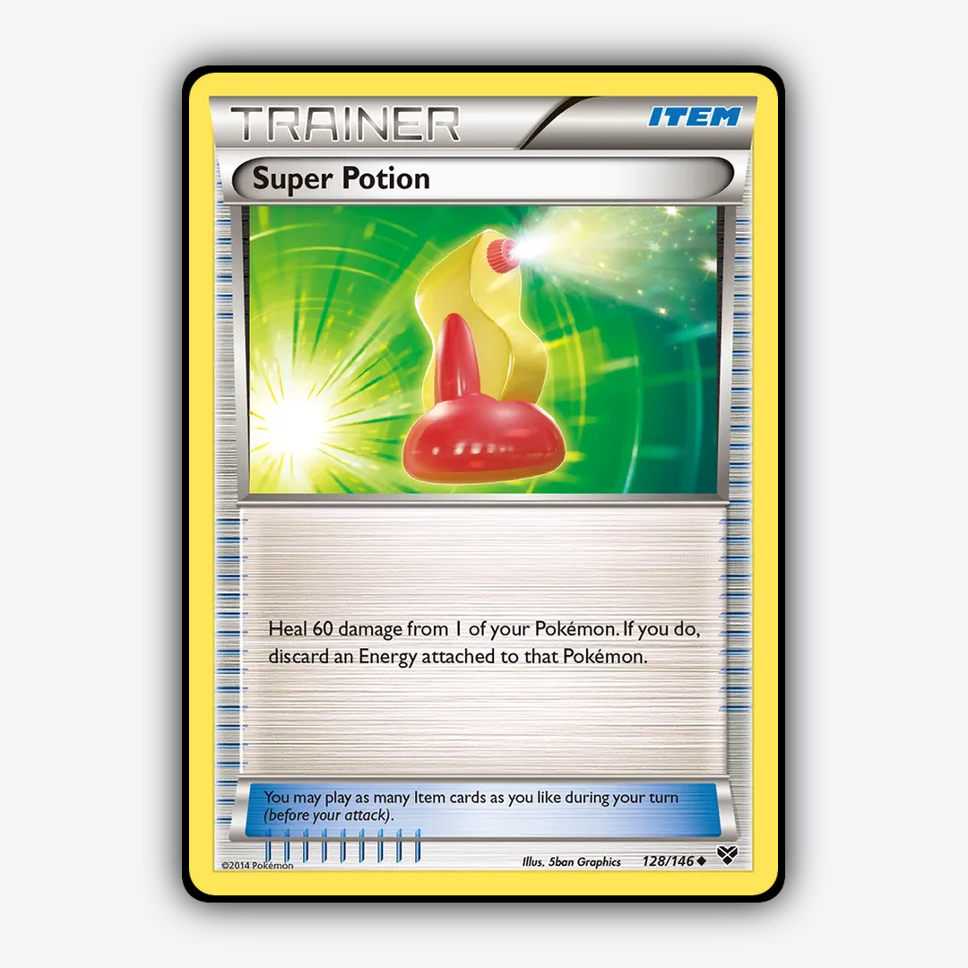 Super Potion 128/146 - XY Set - Card Rug