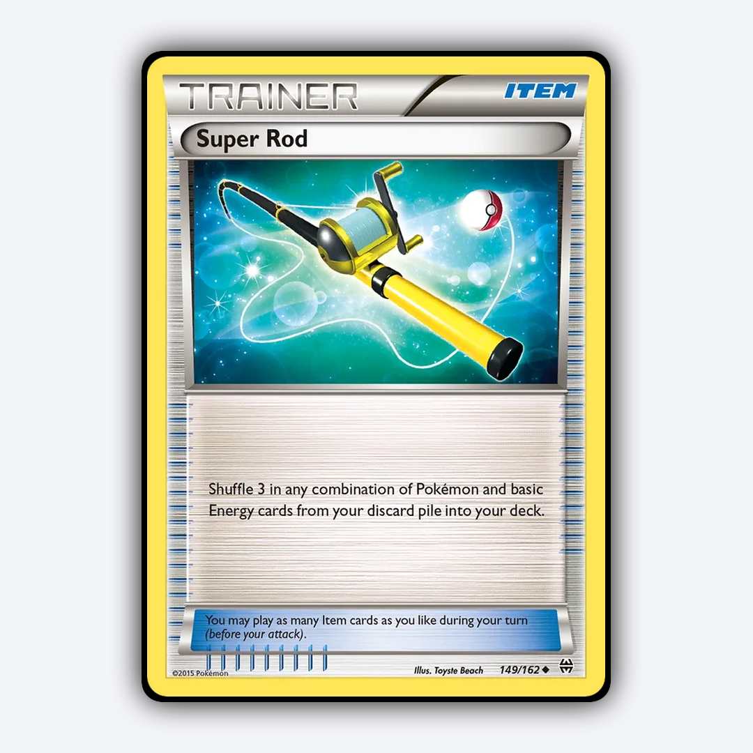Super Rod 149/162 - BREAKthrough Set - Card Rug