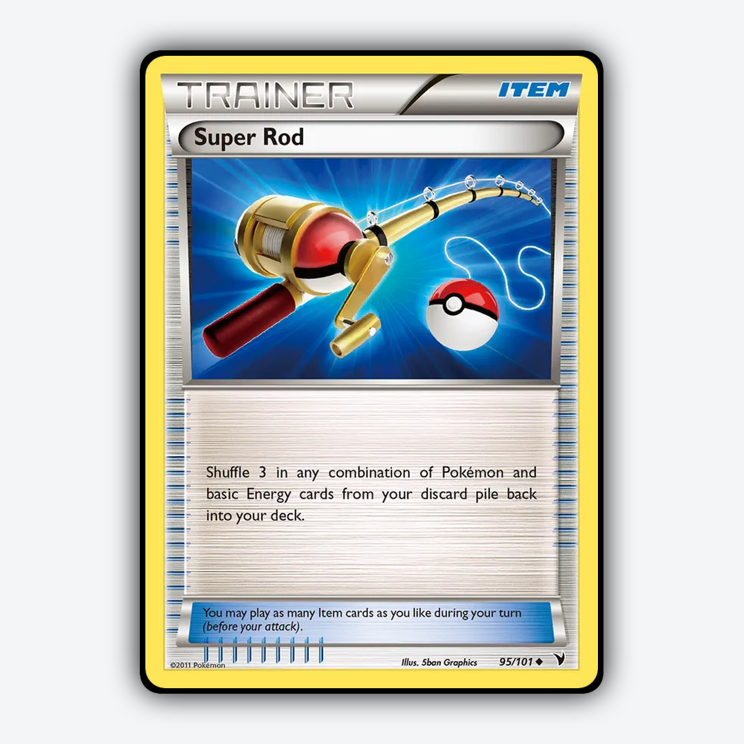 Super Rod 095/101 - Noble Victories Set - Card Rug