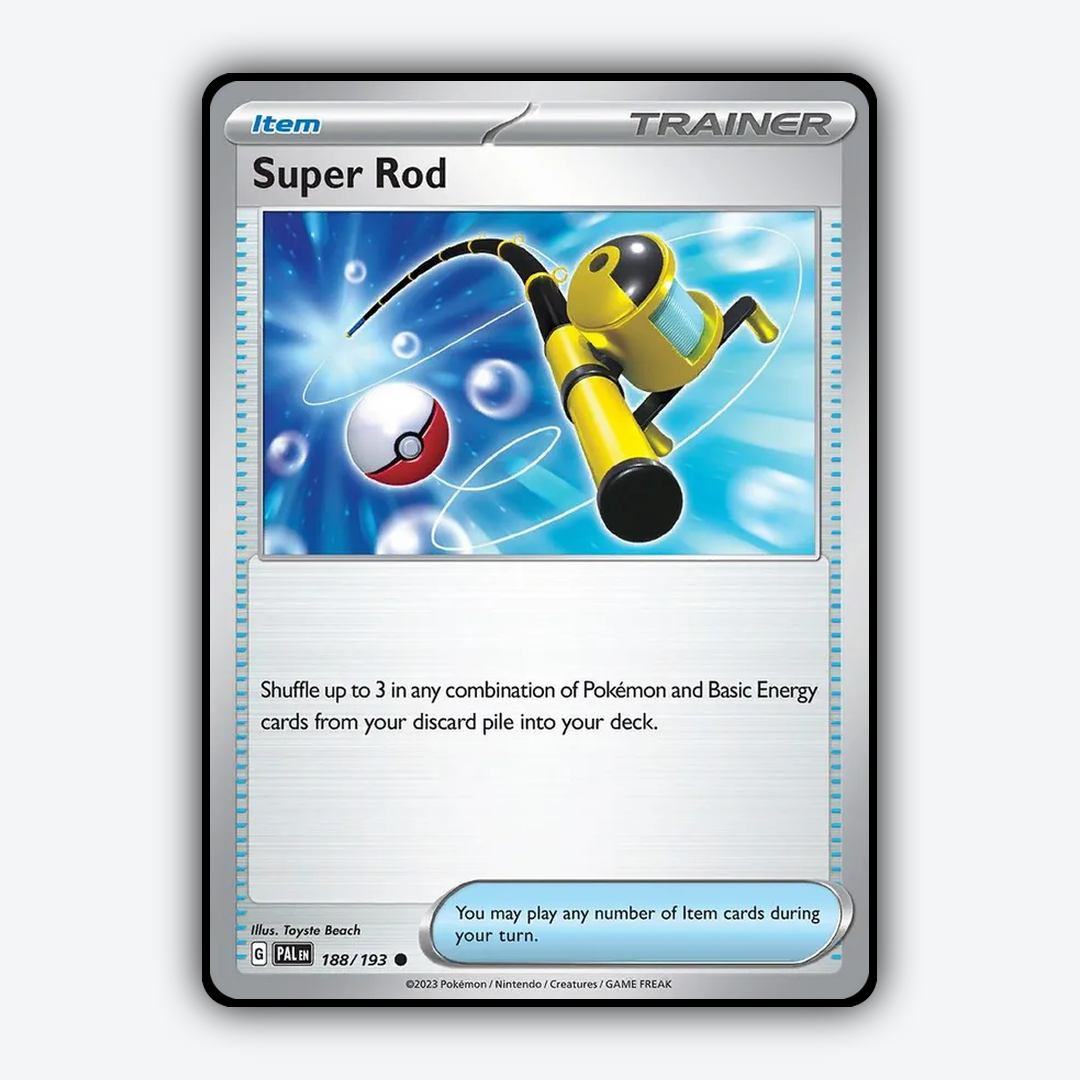 Super Rod 188/193 - Paldea Evolved Set - Card Rug