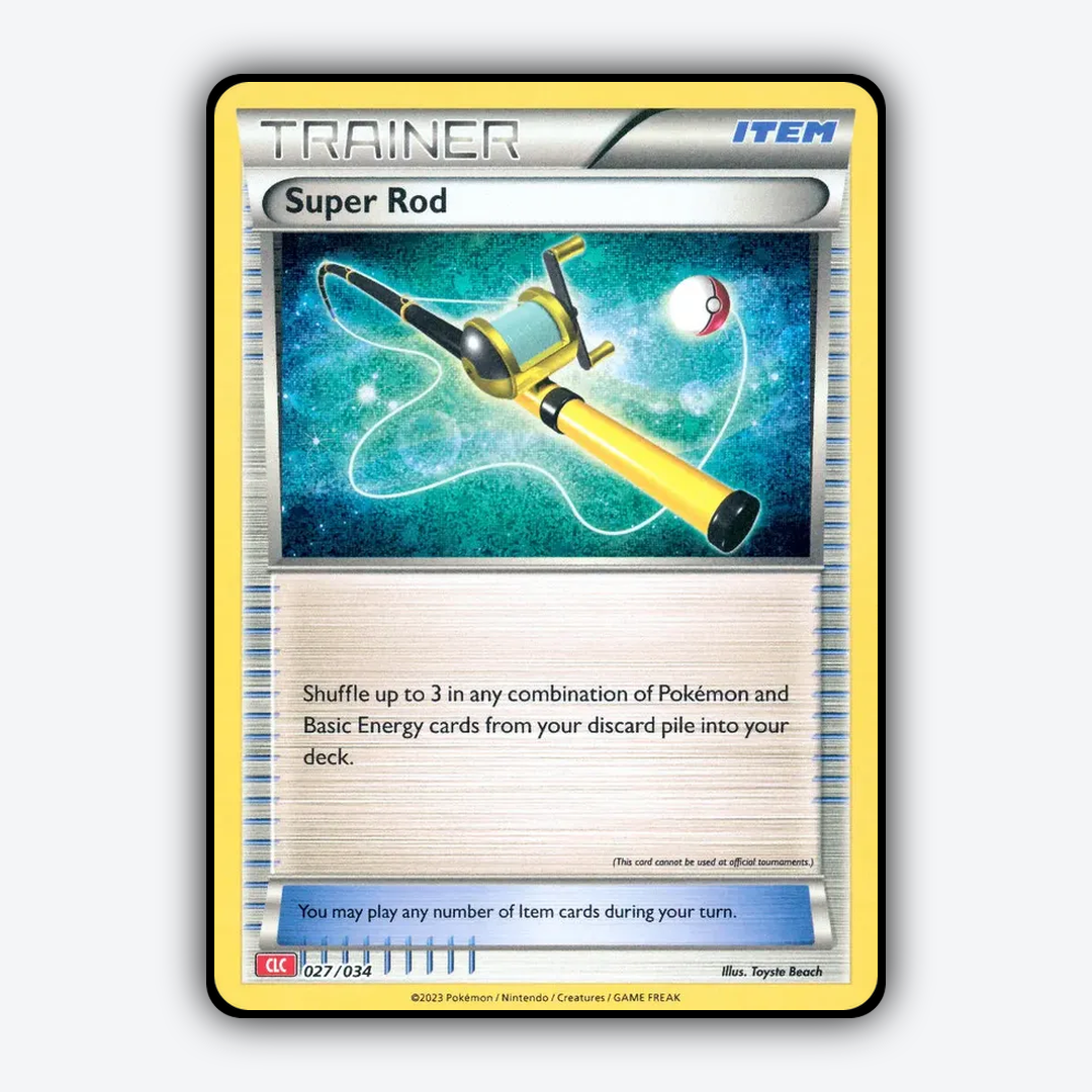 Super Rod 027/034 - Pokémon TCG Classic - Charizard Set - Card Rug
