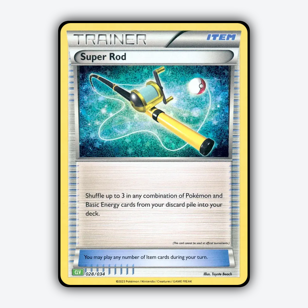 Super Rod 028/034 - Pokémon TCG Classic - Venusaur Set - Card Rug