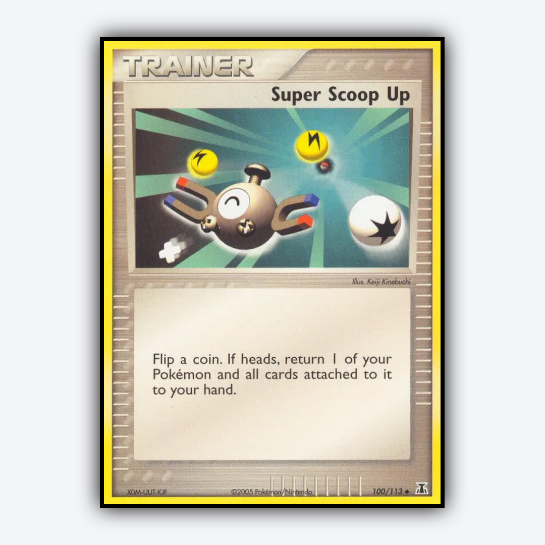 Super Scoop Up 100/113 - Delta Species Set - Card Rug