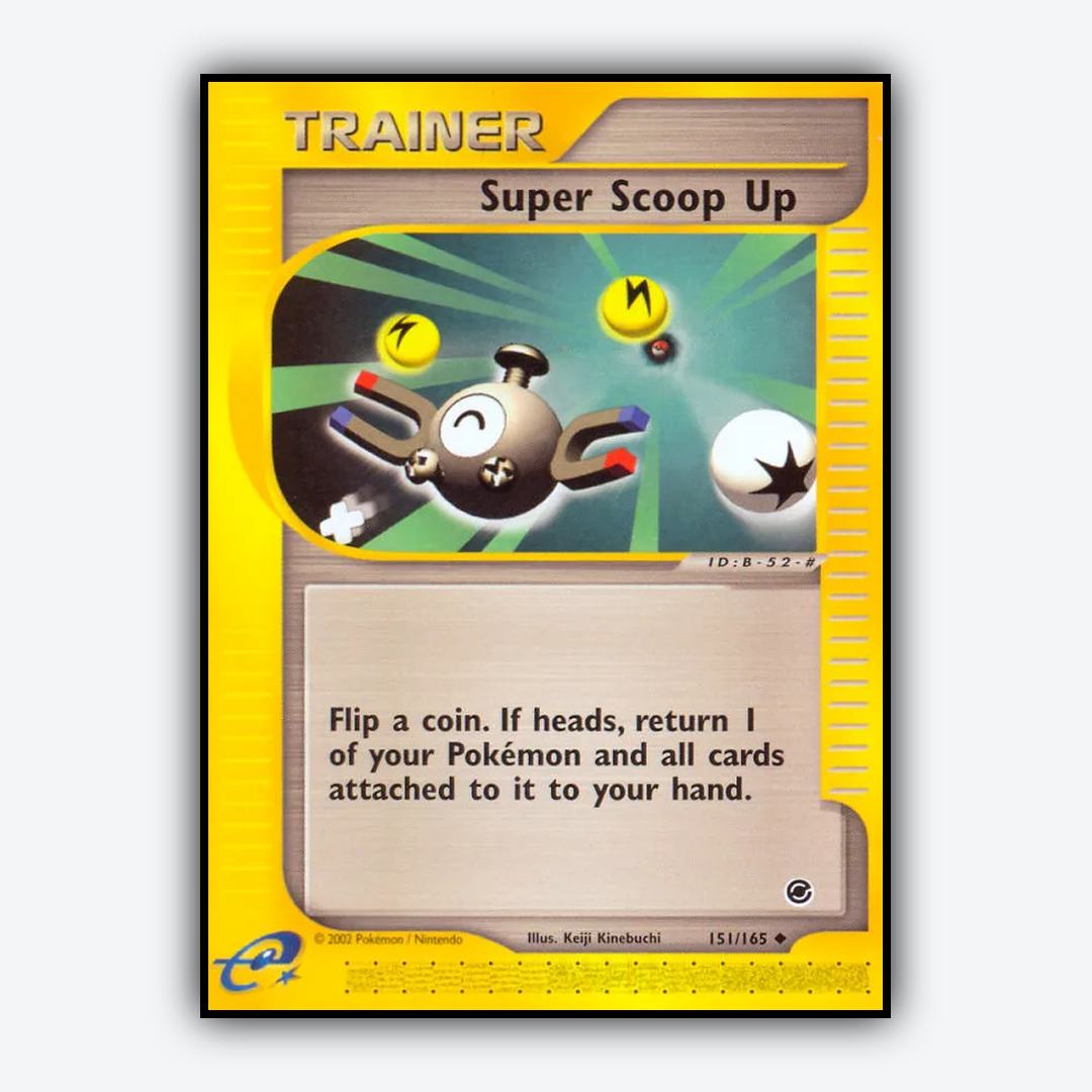 Super Scoop Up 151/165 - Expedition Base Set - Card Rug