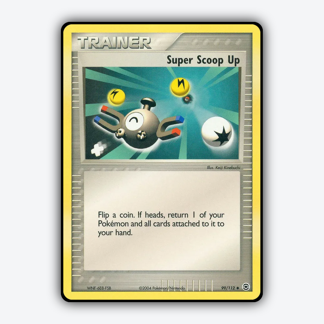 Super Scoop Up 099/112 - FireRed & LeafGreen Set - Card Rug