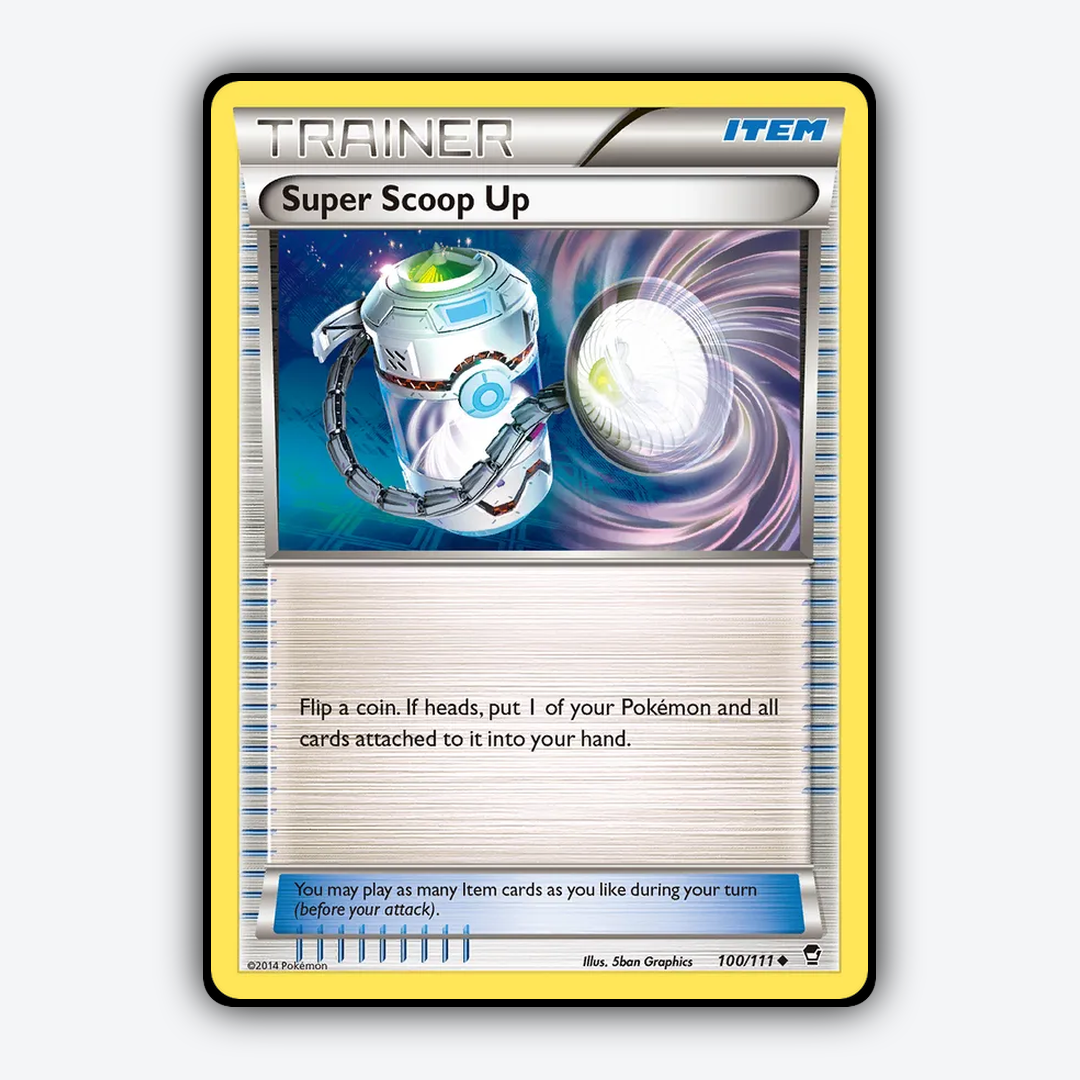 Super Scoop Up 100/111 - Furious Fists Set - Card Rug