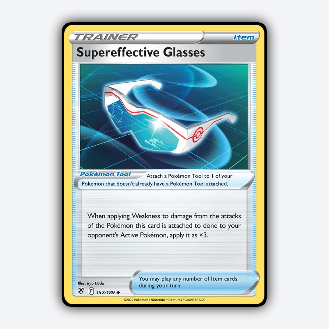 Supereffective Glasses 152/189 - Astral Radiance Set - Card Rug