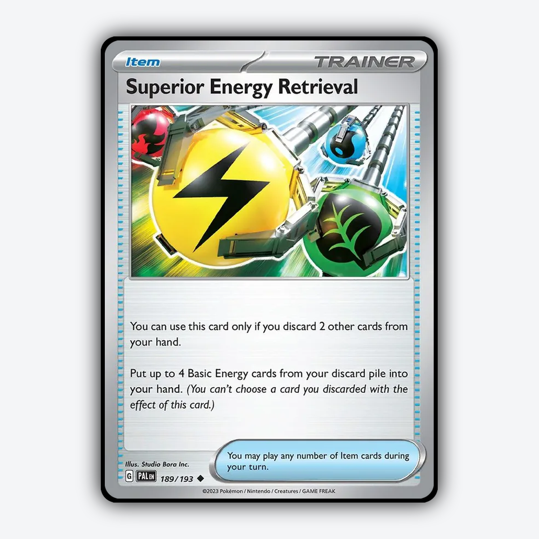 Superior Energy Retrieval 189/193 - Paldea Evolved Set - Card Rug