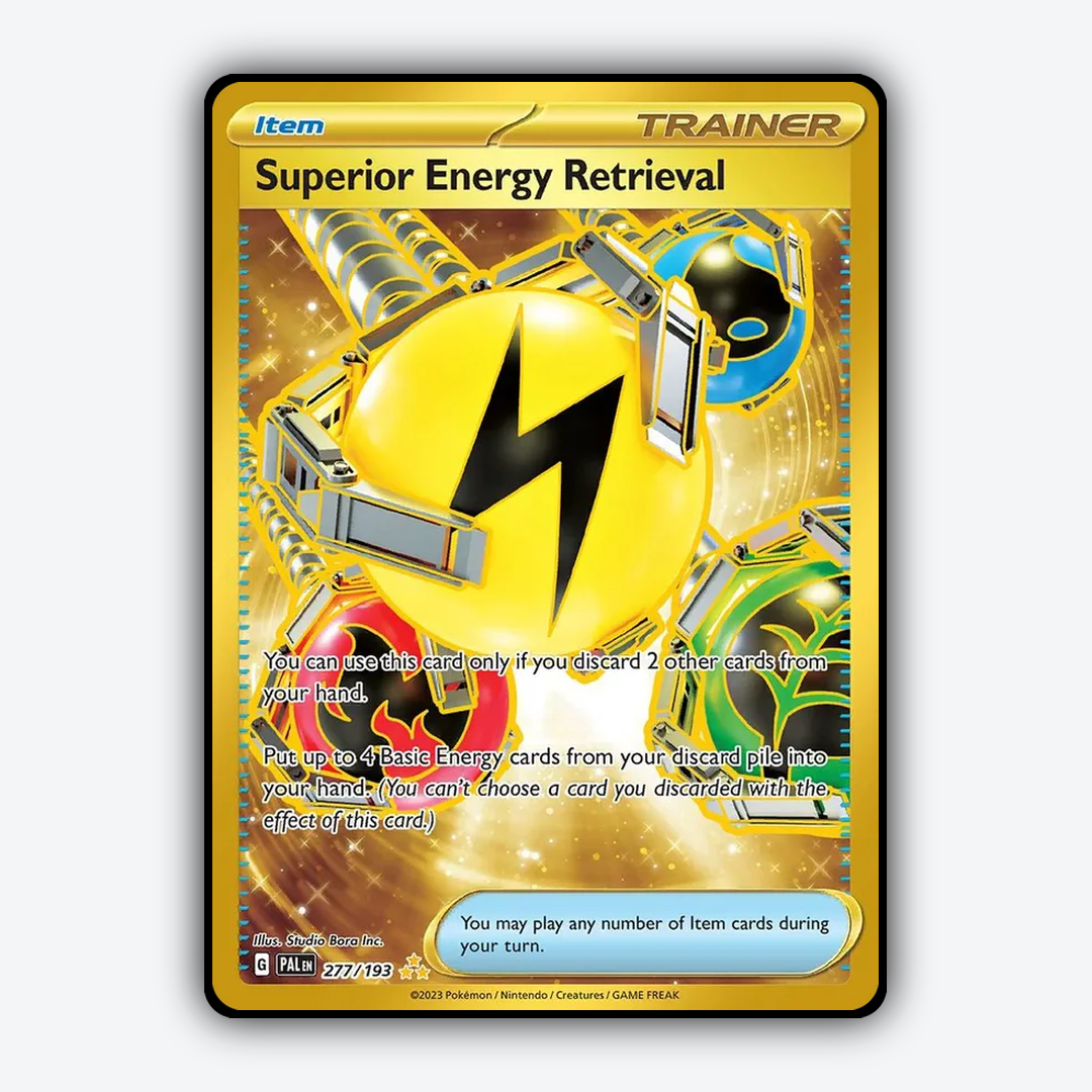 Superior Energy Retrieval 277/193 - Paldea Evolved Set - Card Rug