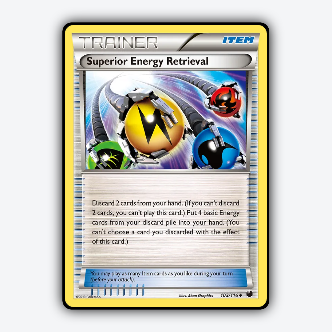 Superior Energy Retrieval 103/116 - Plasma Freeze Set - Card Rug