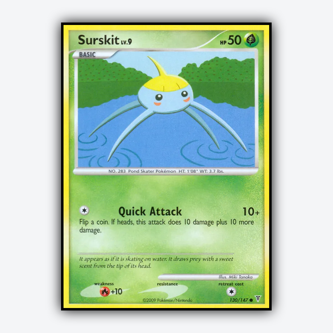 Surskit 130/147 - Supreme Victors Set - Card Rug