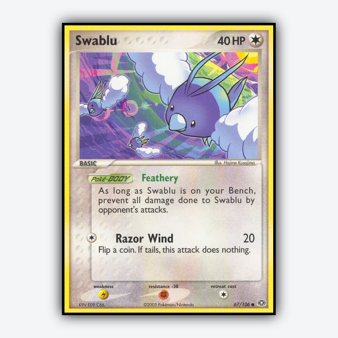 Swablu 067/106 - Emerald Set - Card Rug