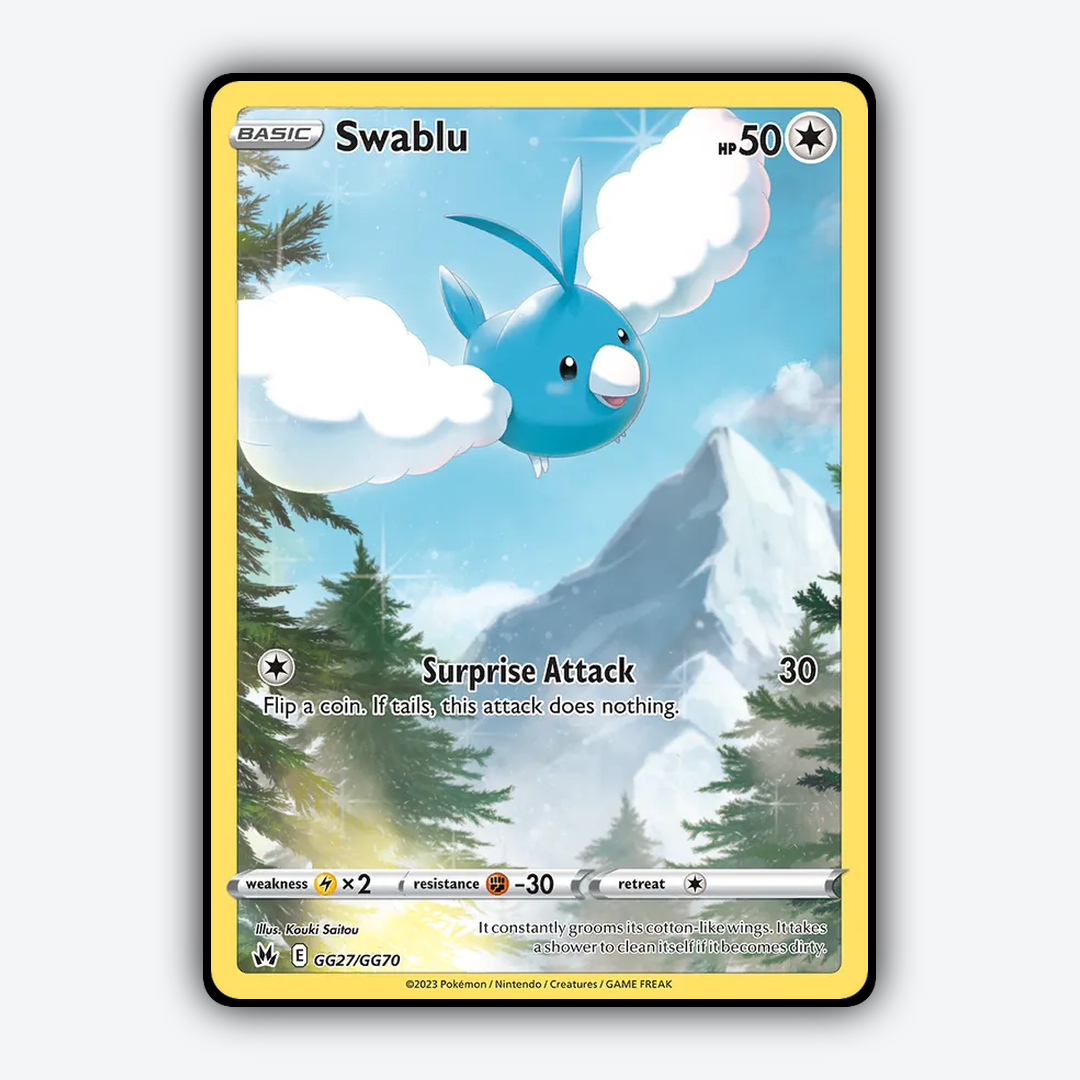 Swablu #27 - Crown Zenith Set - Card Rug