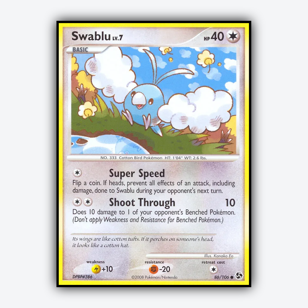 Swablu 086/106 - Great Encounters Set - Card Rug