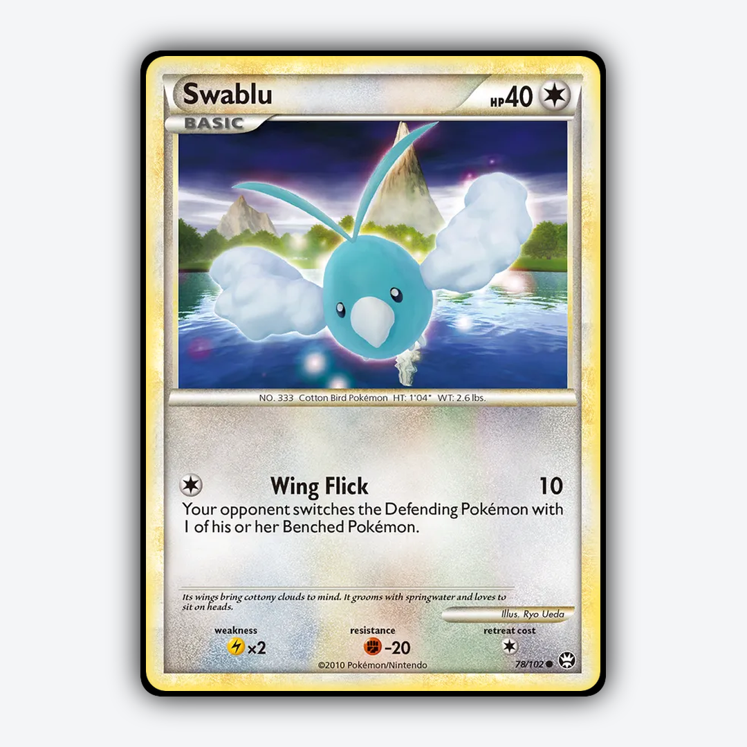 Swablu 078/102 - HS—Triumphant Set - Card Rug