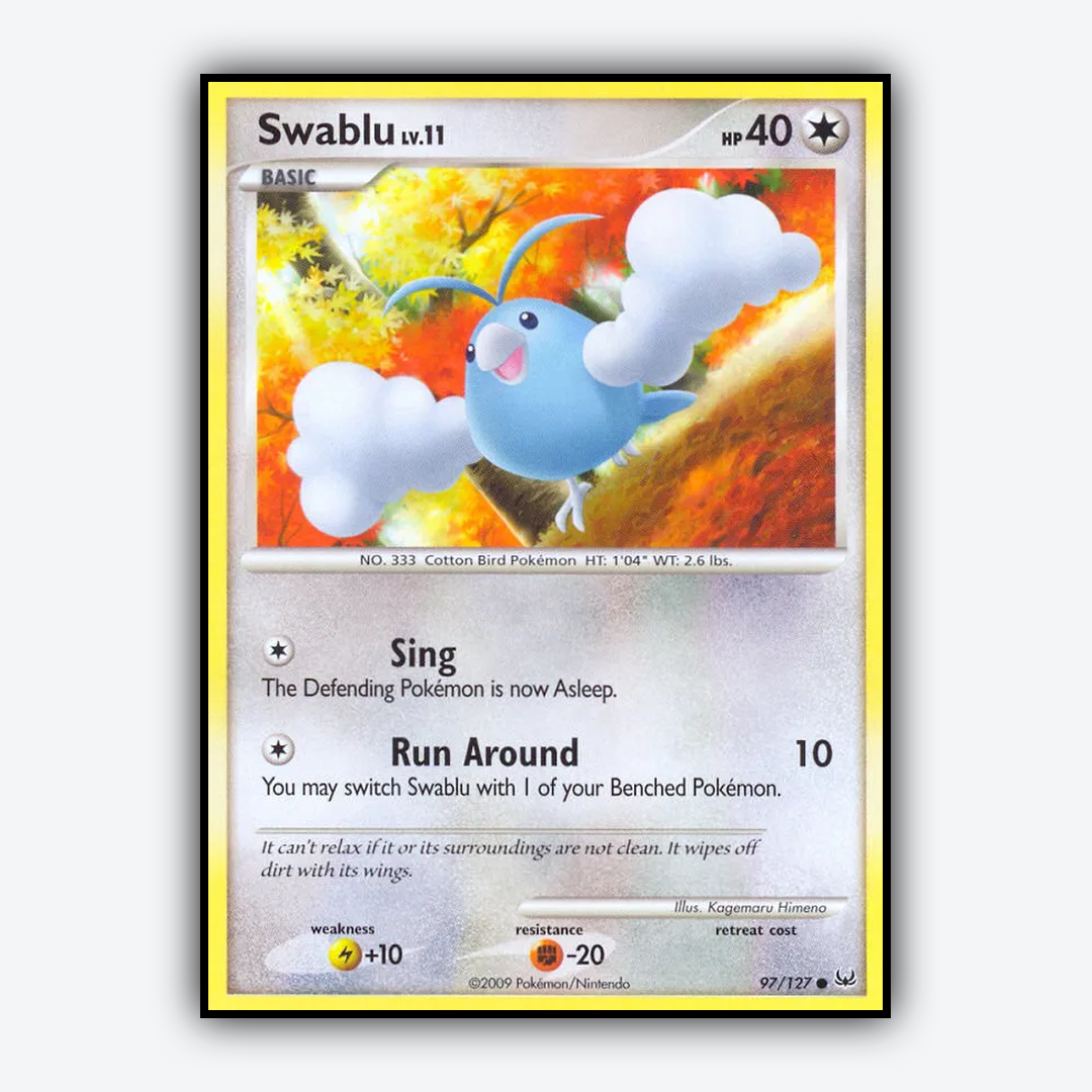 Swablu 097/127 - Platinum Set - Card Rug