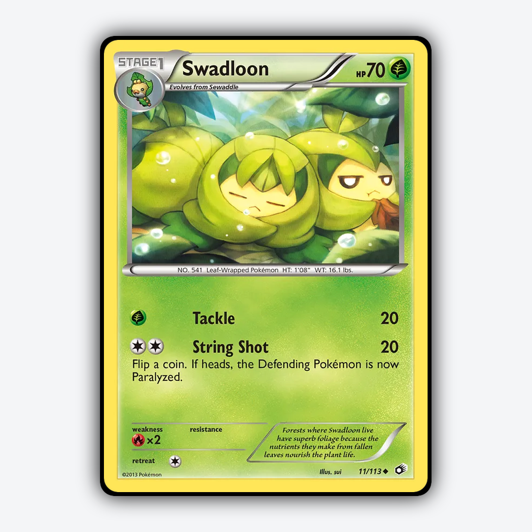 Swadloon 011/113 - Legendary Treasures Set - Card Rug