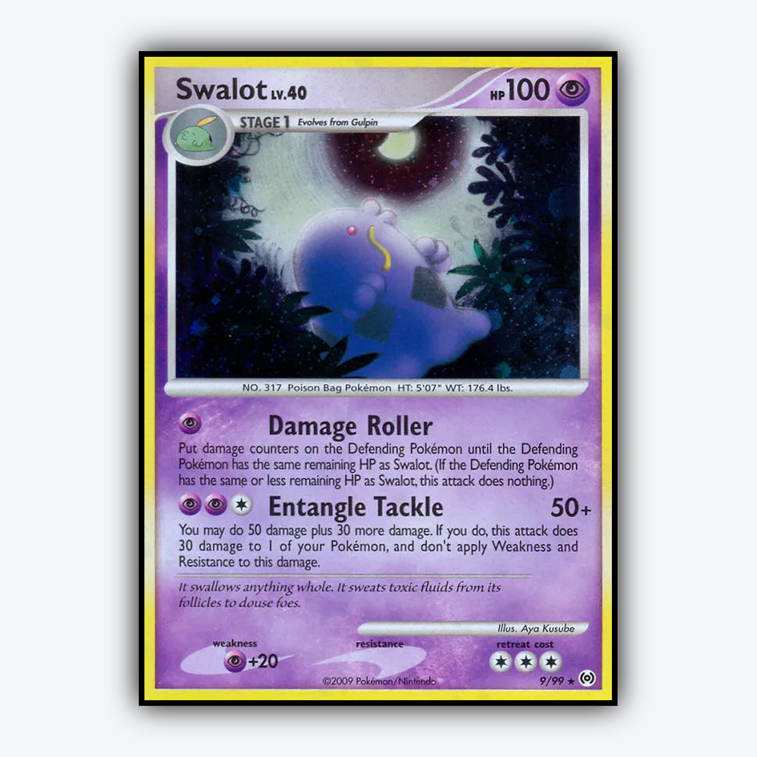 Swalot 009/99 - Arceus Set - Card Rug