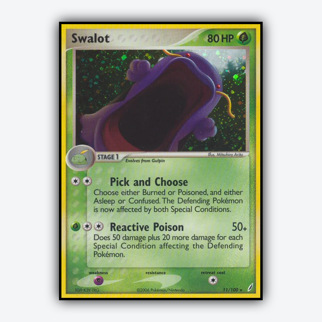 Swalot 011/100 - Crystal Guardians Set - Card Rug