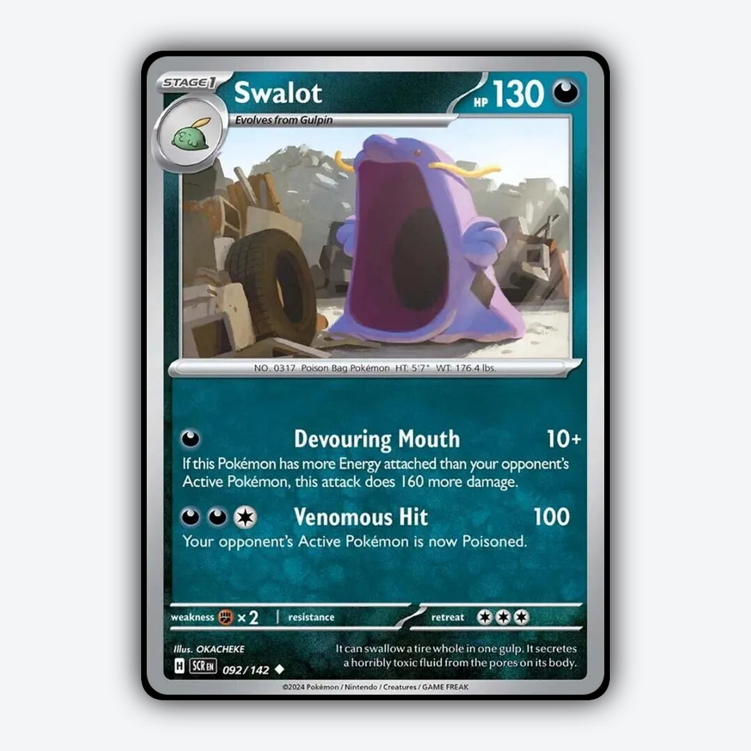 Swalot 092/142 - Stellar Crown Set - Card Rug