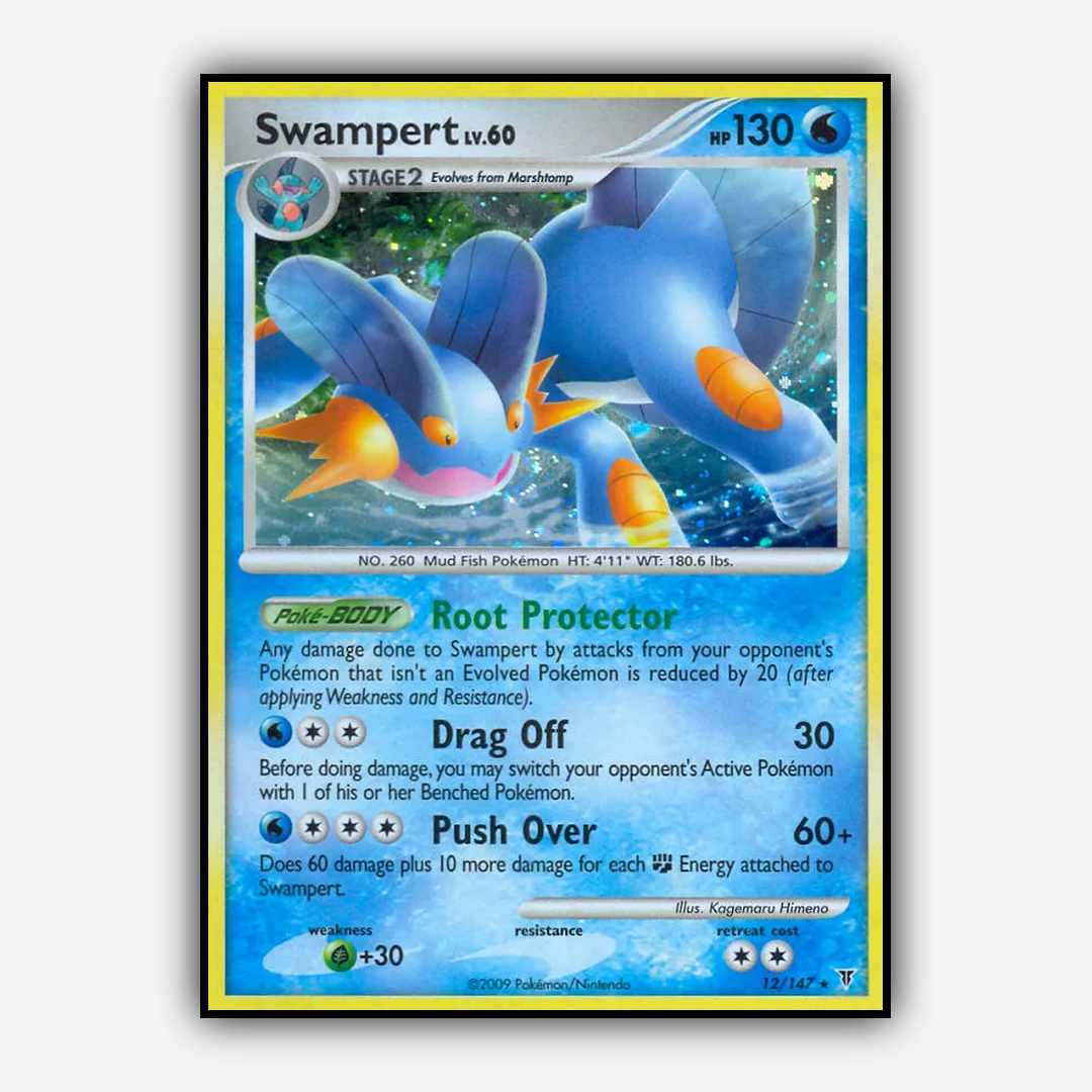 Swampert 012/147 - Supreme Victors Set - Card Rug