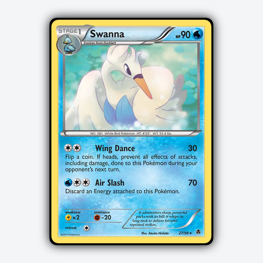 Swanna 027/98 - Emerging Powers Set - Card Rug