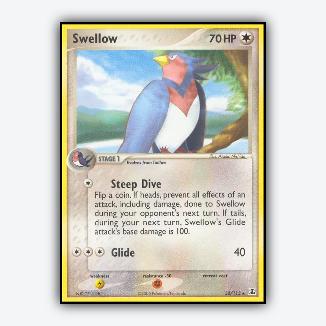 Swellow 032/113 - Delta Species Set - Card Rug