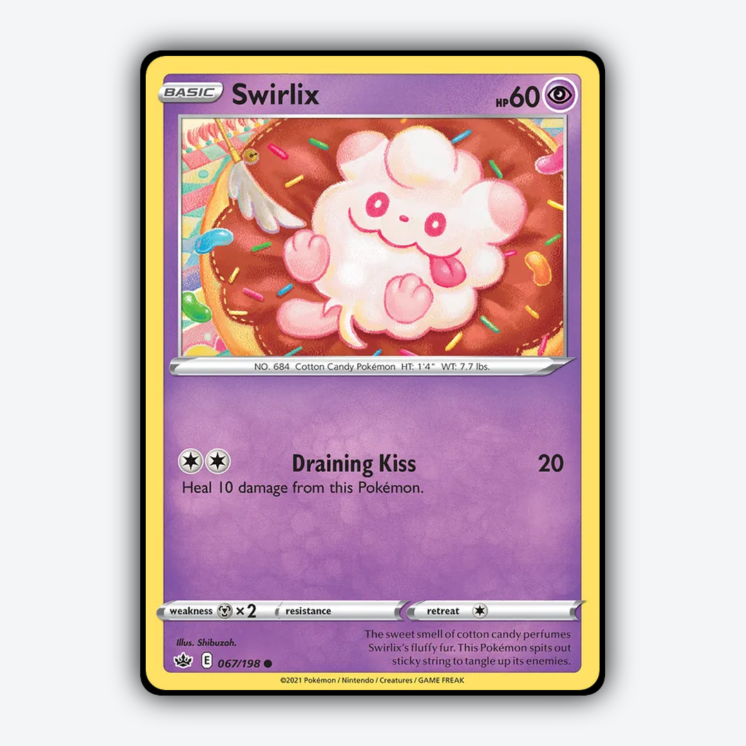 Swirlix 067/198 - Chilling Reign Set - Card Rug