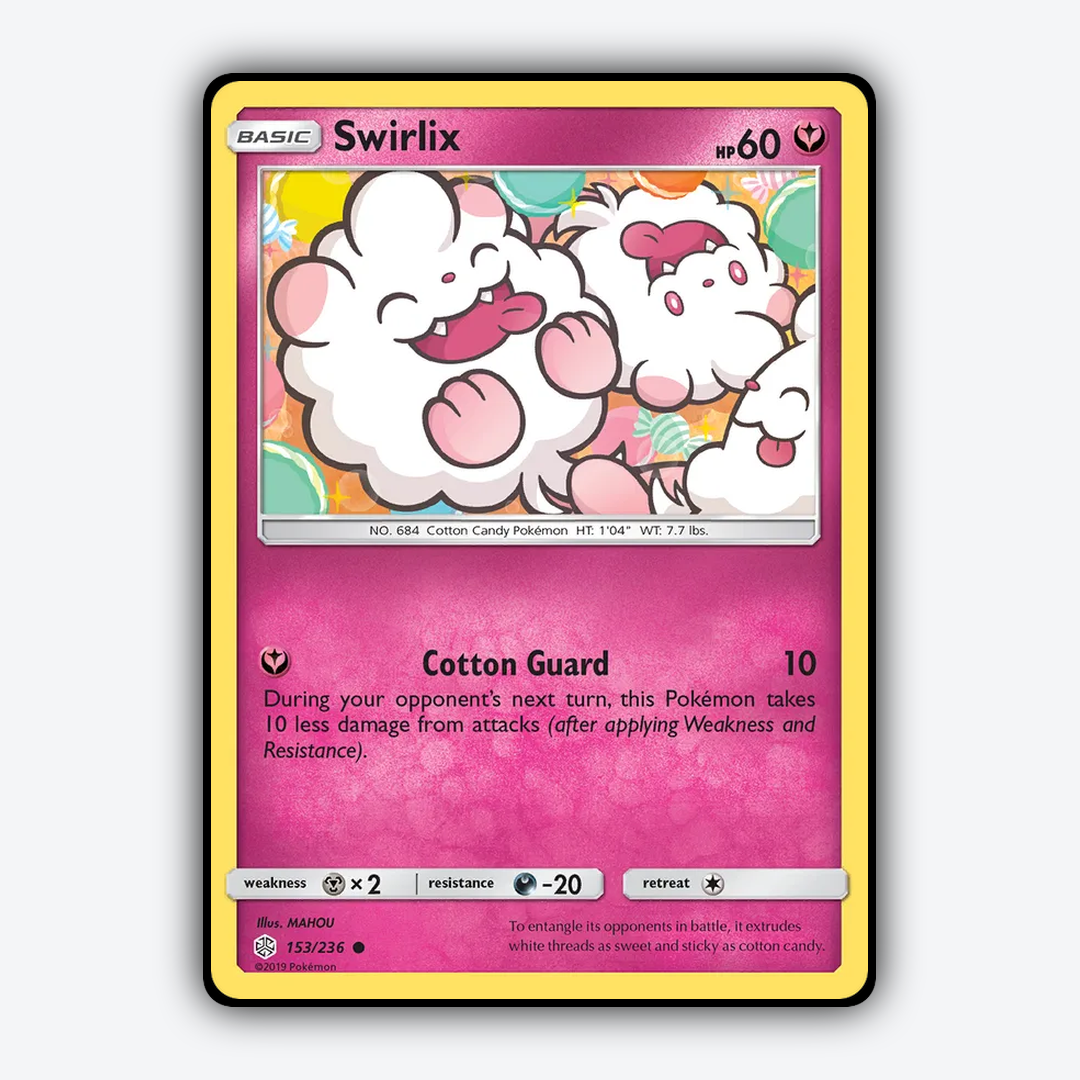 Swirlix 153/236 - Cosmic Eclipse Set - Card Rug